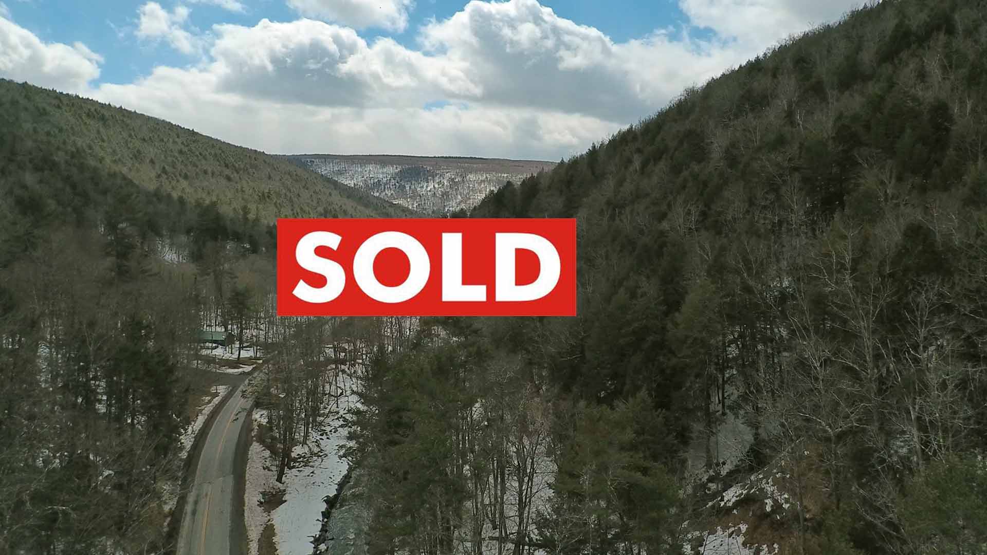 “Top of the Mountain” – For Sale 100 Majestic Acres, Middleburgh, NY  – Adjoining Dutton Ridge State Forest – Huge Stream – Mt. Views – Waterfalls – No Zoning Restrictions – 3 hrs/NYC – Only $69,900!