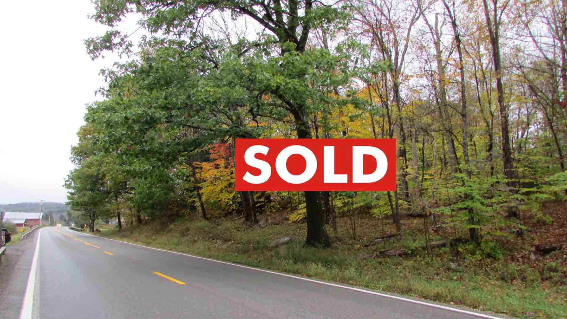 “FALL FAVE” 4.4 SWEET COUNTRY ACRES – Level/Wooded – No zoning restrictions – Good Rd – Electric – Stream – Mins/state land – 3 hrs/NYC